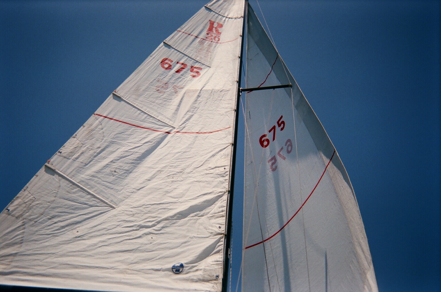 wing-on-wing running downwind